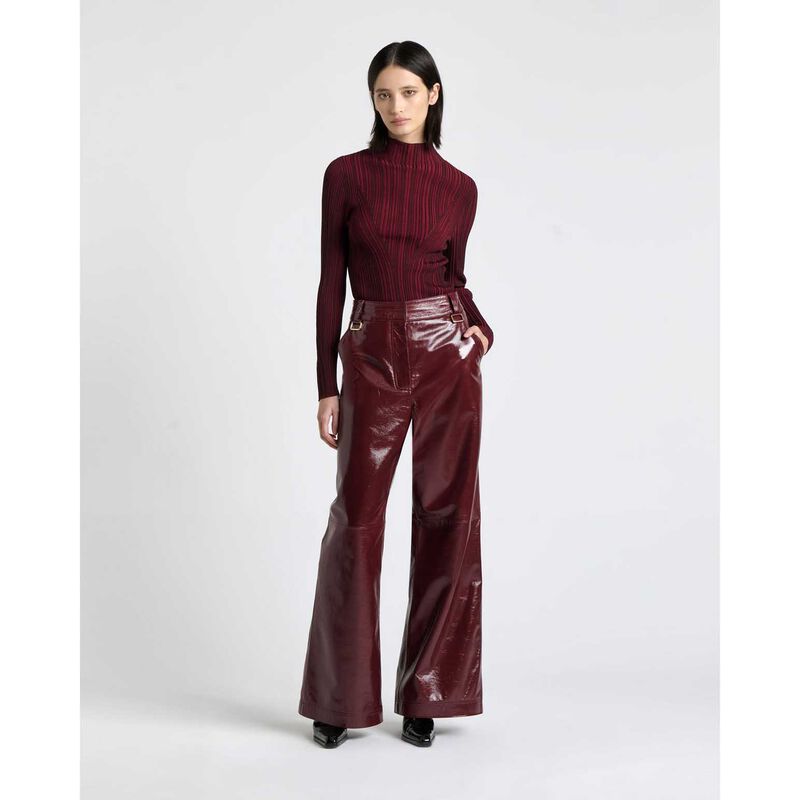 Cue Engineered Rib Knit image number 3